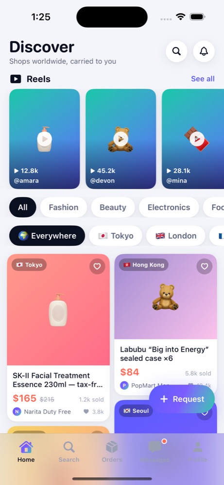 GouPals — global marketplace