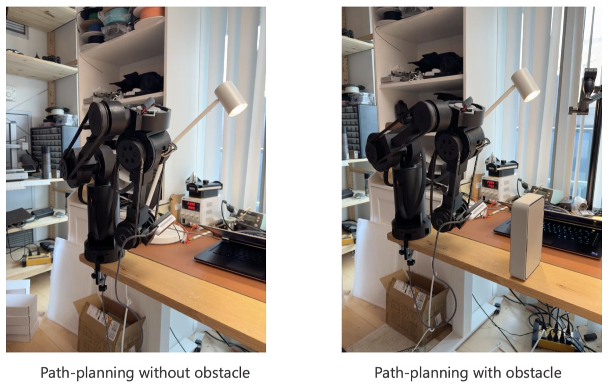 Mobile cinema robot arm